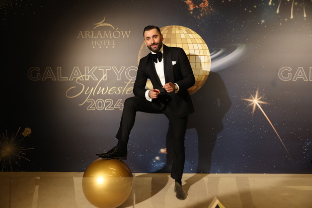 Rafał Maserak na Sylwestrze z Izą Krzan