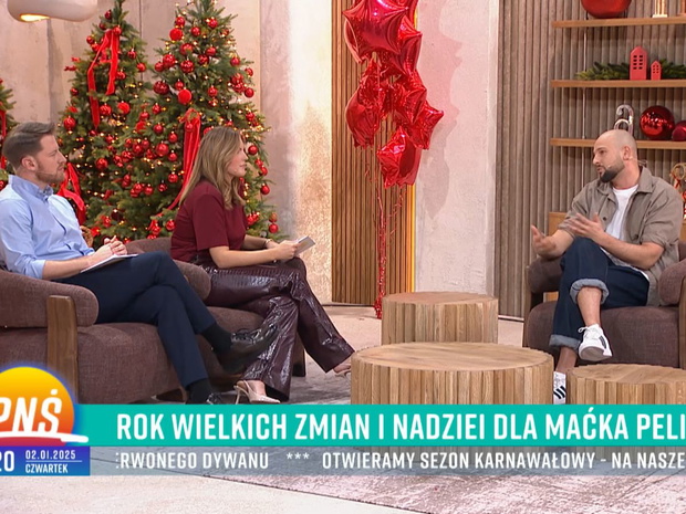 Maciej Pela w Pytaniu na śniadanie opowiedział o pierwszych świętach bez Agnieszki Kaczorowskiej