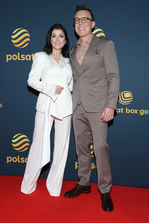 Kasia Cichopek i Maciej Kurzajewski na ramówce Polsatu