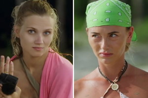 Agnieszka Kaczorowska i Ola Tomala w Królowej Przetrwania