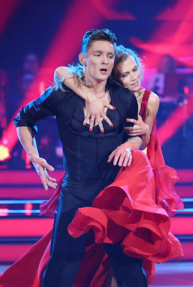 Agnieszka Kaczorowska i Filip Gurłacz