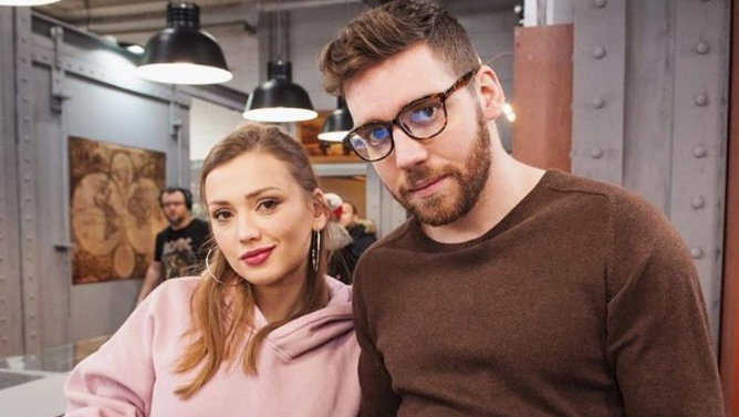 Jerzy Górski na planie serialu "Lombard. Życie pod zastaw"