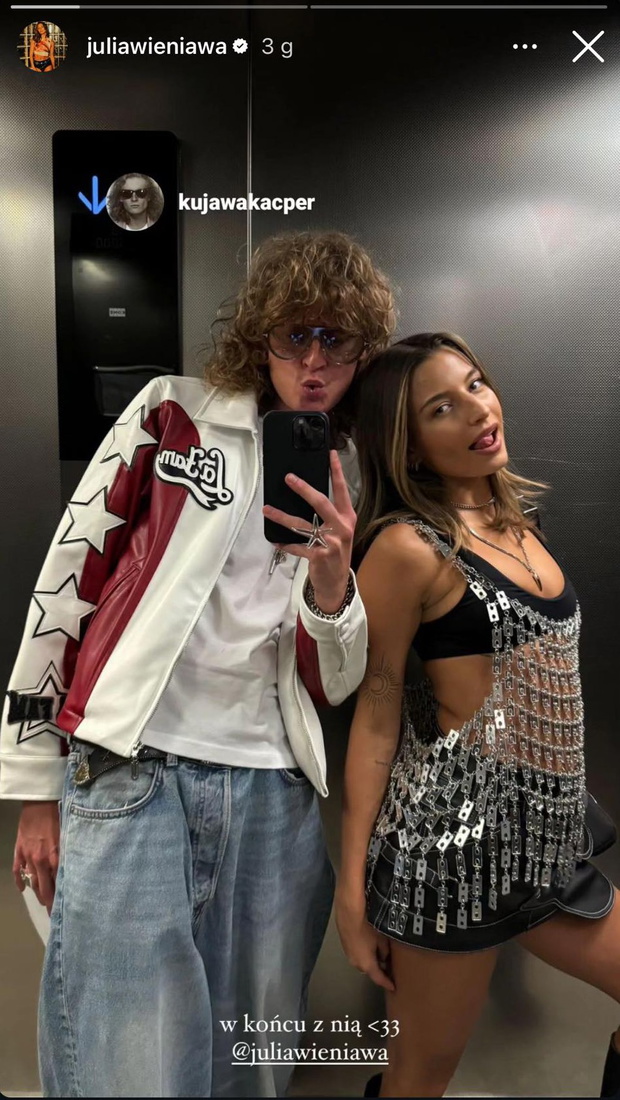 Julia Wieniawa na koncercie Taylor Swift