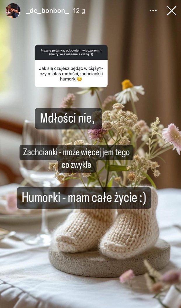 Ukochana Hakiela jak znosi ciąże