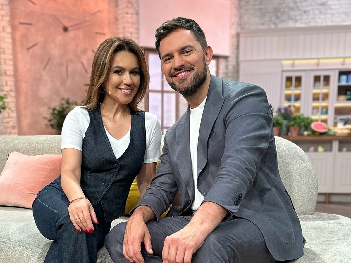 Beata Tadla i Tomasz Tylicki w Pytaniu na śniadanie