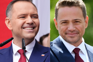 Karol Nawrocki i Rafał Trzaskowski