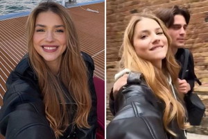Julia Żugaj w Wenecji z przystojnym brunetem