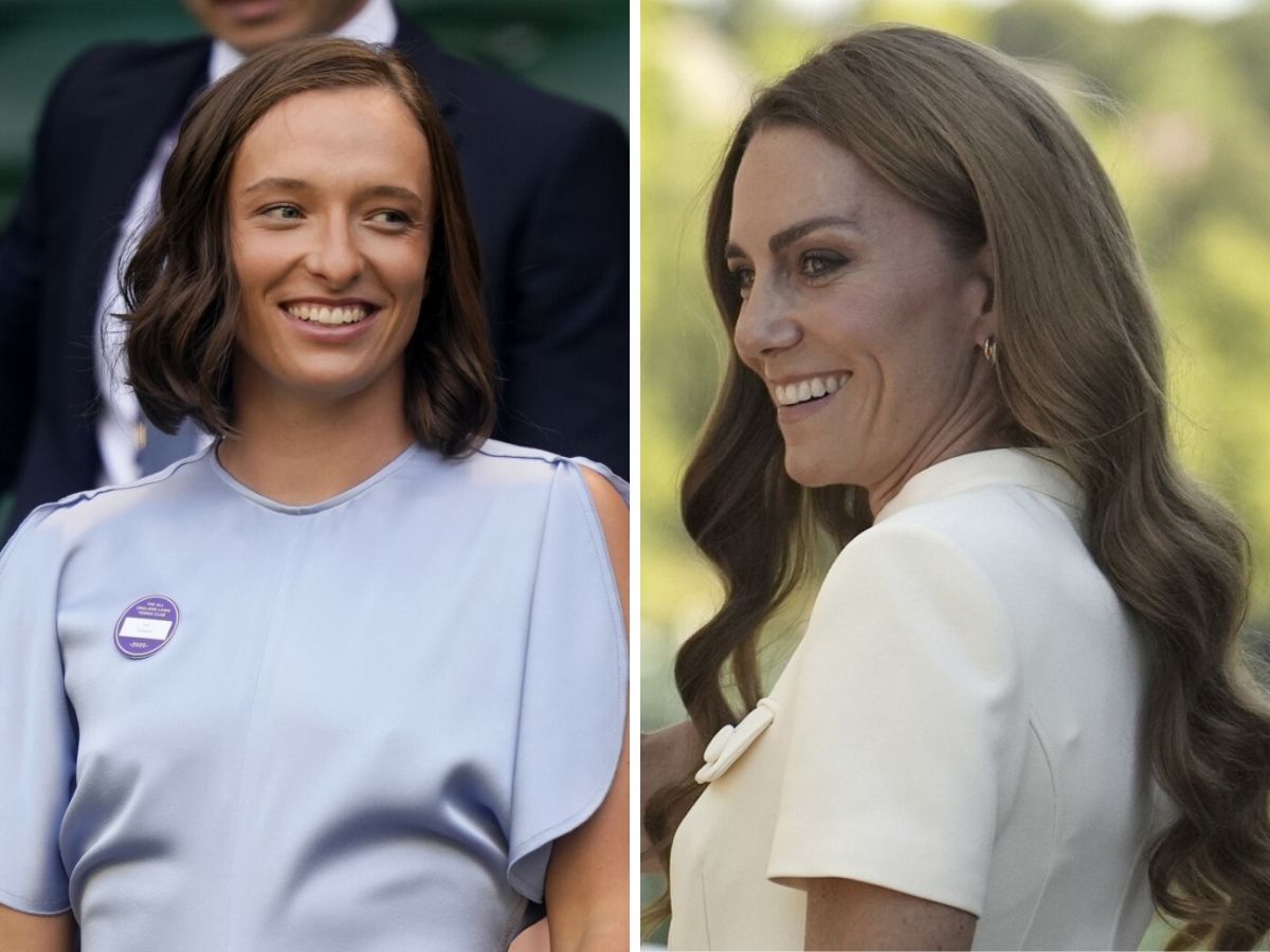 Iga Świątek wiele zyskała dzięki Księżnej Kate