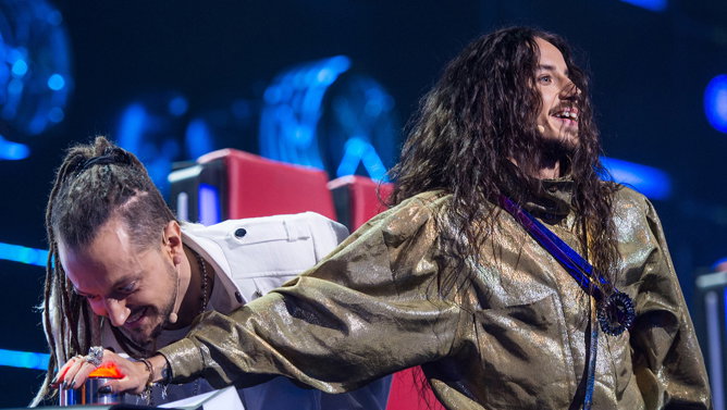 Michał Szpak i Baron zrobili skecz
