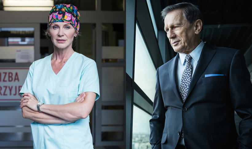 Beata Ścibakówna o roli Jana Englerta w "Diagnozie"