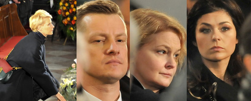 Pogrzeb Witolda Pyrkosza, gwiazdy "M jak miłość" żegnają Pyrkosza