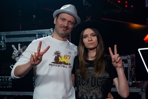 Piotr Lato z partnerką w The Voice of Poland