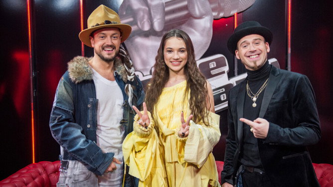 Tomson i Baron z Alicją Szemplińską w The Voice of Poland