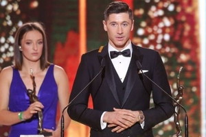 Iga Świątek i Robert Lewandowski