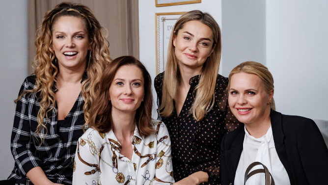 Gwiazdy na planie serialu Przyjaciółki