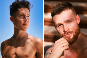 Maurycy i Marcin z "Hotelu Paradise" bez koszulek