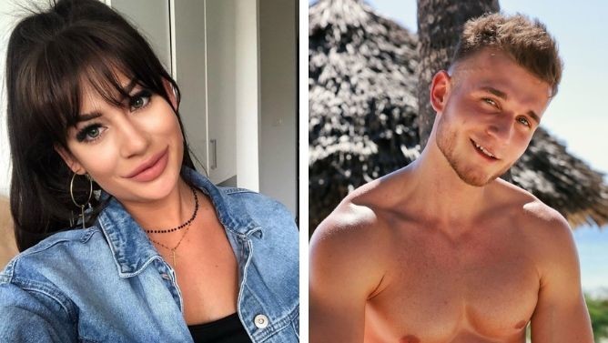 Marietta w jeansowej koszuli, Dawid z Hotelu Paradise bez koszulki