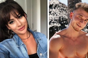 Marietta w jeansowej koszuli, Dawid z Hotelu Paradise bez koszulki