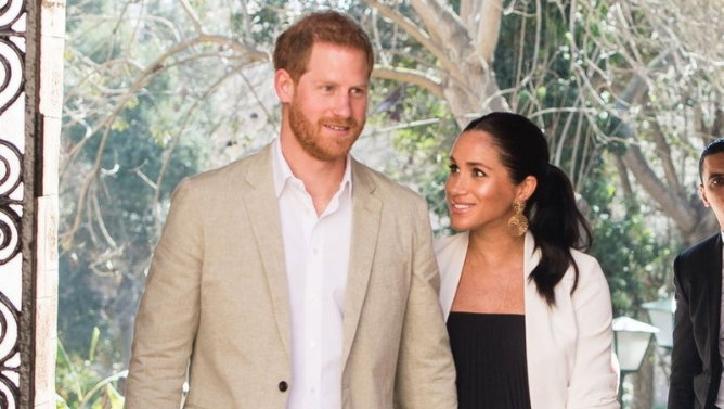 Harry i Meghan podczas zagranicznej podróży