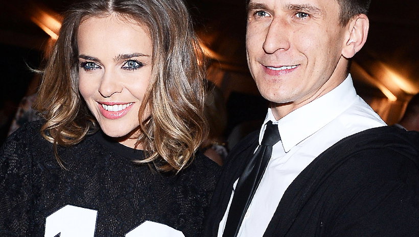 Tomasz Barański i Edyta Herbuś