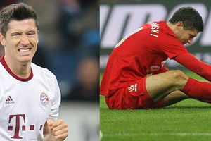 Robert Lewandowski kontuzjowany
