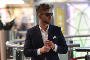 Antoni Królikowski bawił się z partnerką nad Wisłą