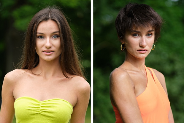 Olga z Top Model po metamorfozie