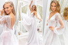 Agnieszka Kaczorowska suknia ślubna