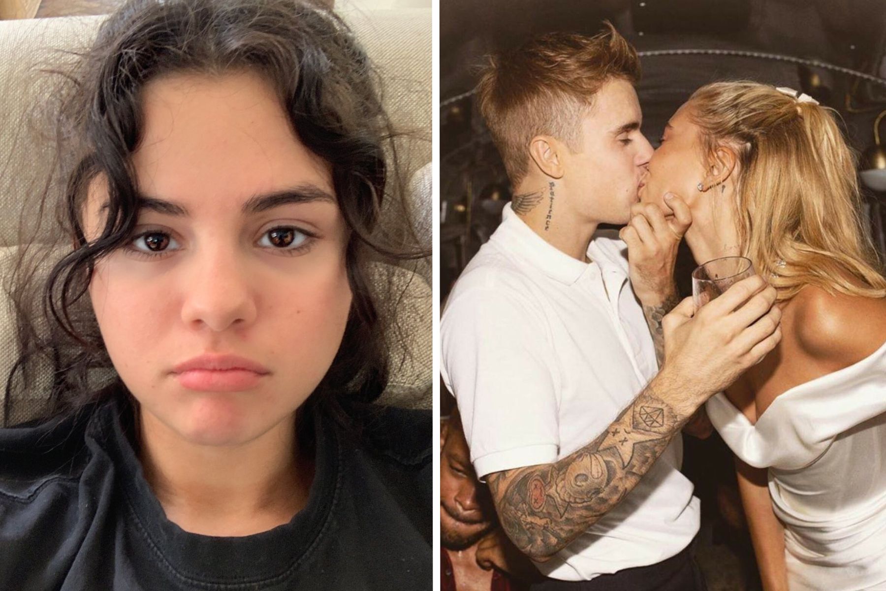 Selena Gomez, Justin Bieber i Hailey Bieber
