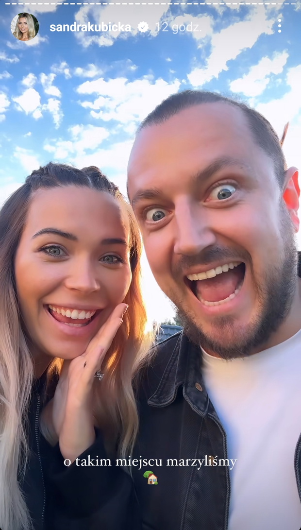 Sandra Kubicka i Alek Baron