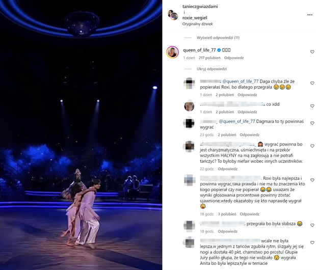 Dagmara kaźmierska komentuje finał Tańca z Gwiazdami