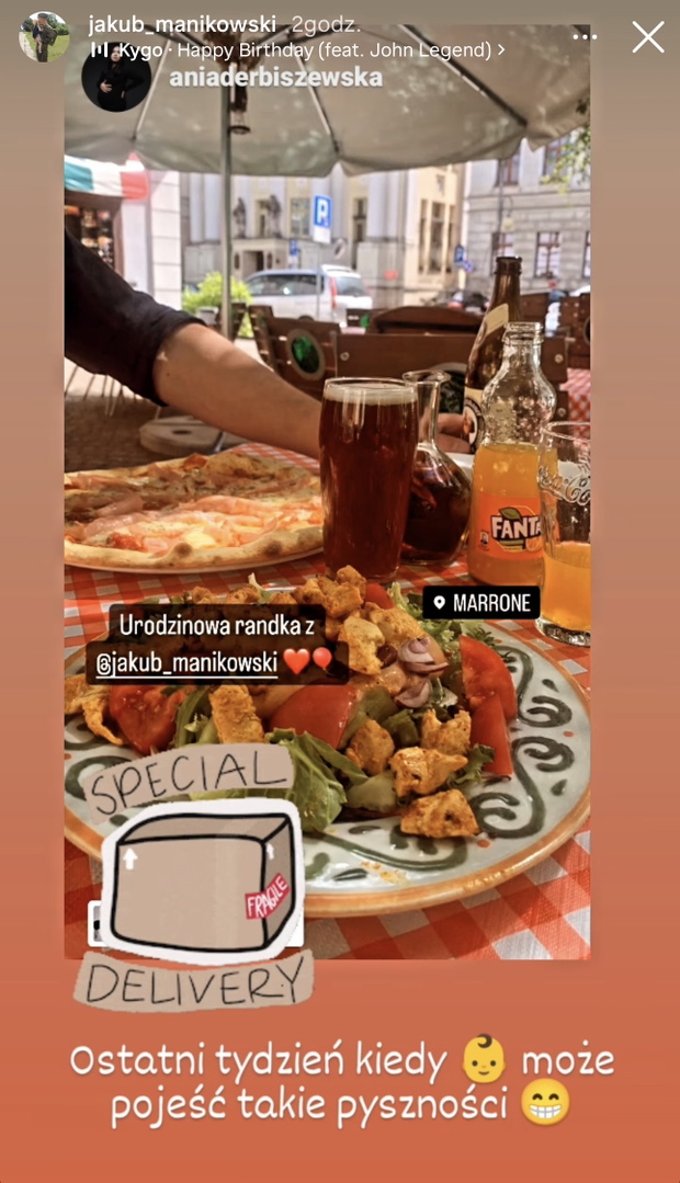 Ania i Kuba z Rolnika na urodzinowej randce