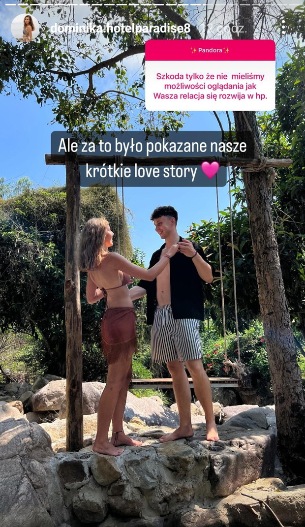Dominika i Kuba z Hotelu Paradise 8 są parą