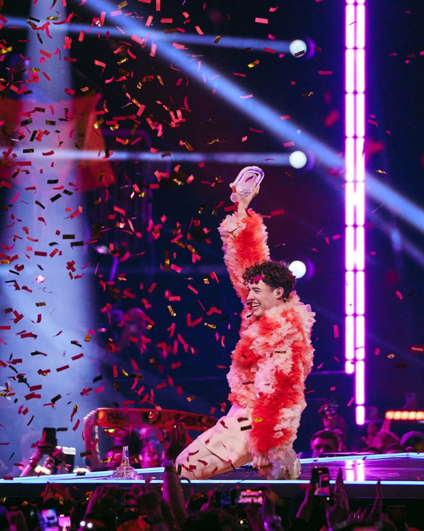 Reprezentant Szwajcarii rozbił statuetkę po finale Eurowizji