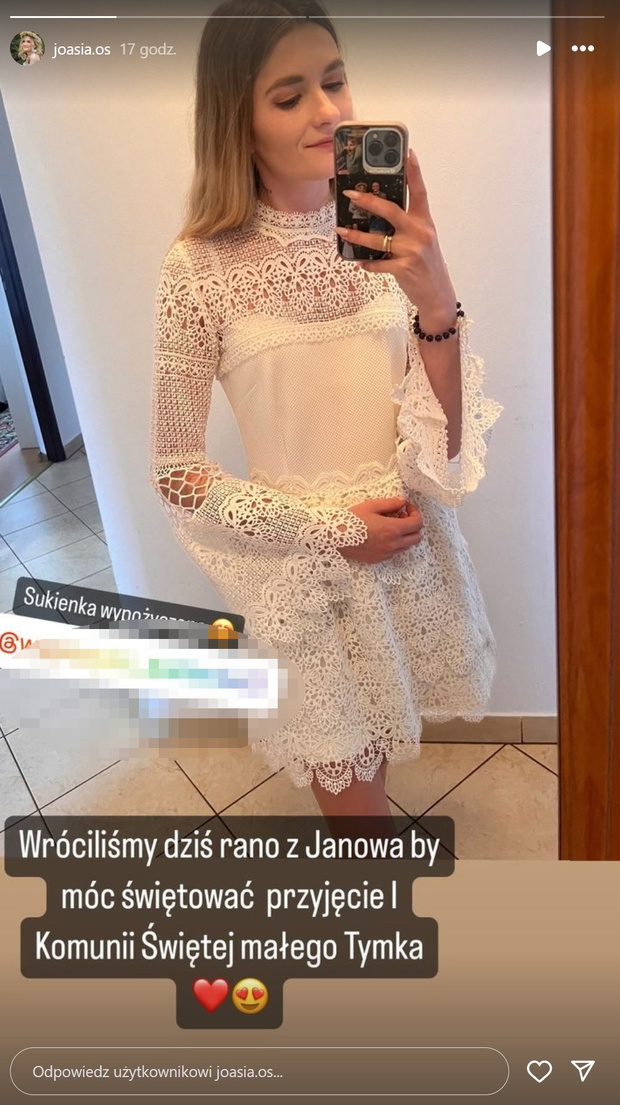 Joanna z Rolnik szuka żony stylizacja na komunię