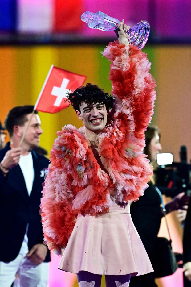Reprezentant Szwajcarii rozbił statuetkę po finale Eurowizji