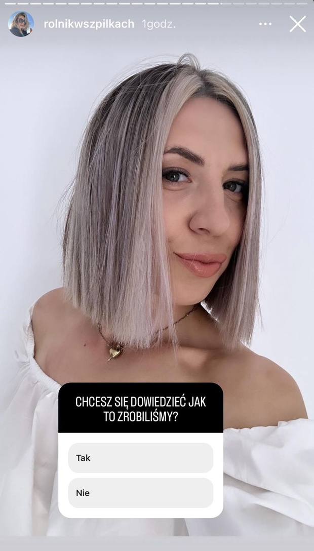 Małgosia z Rolnik szuka żony poprosiła męża żeby pofarbował jej włosy