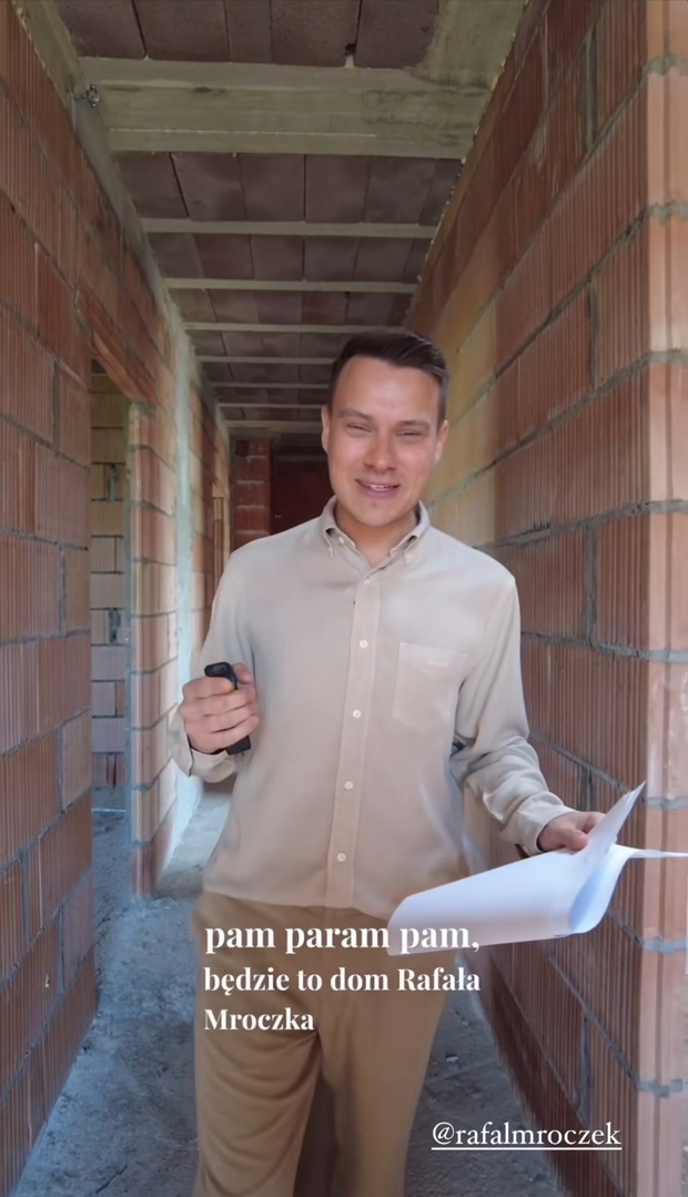 Rafał Mroczek kupił dom