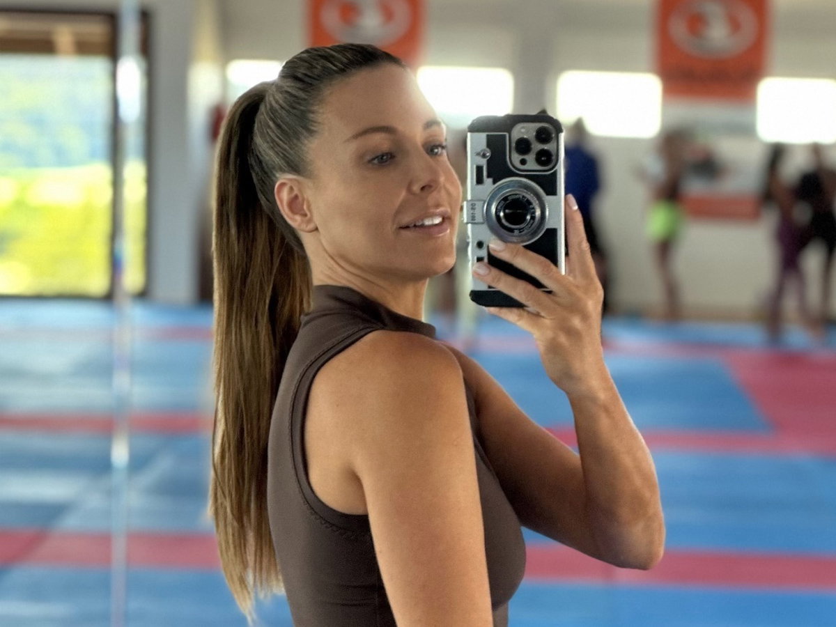 Małgorzata Rozenek na obozie u Anny Lewandowskiej