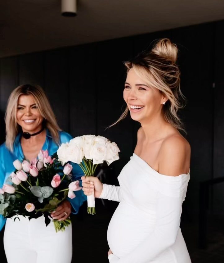 Sandra Kubicka i mama
