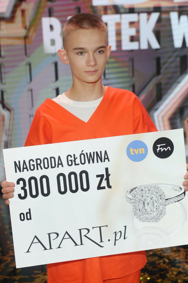 Bartek Wasilewski wygrał Mam Talent