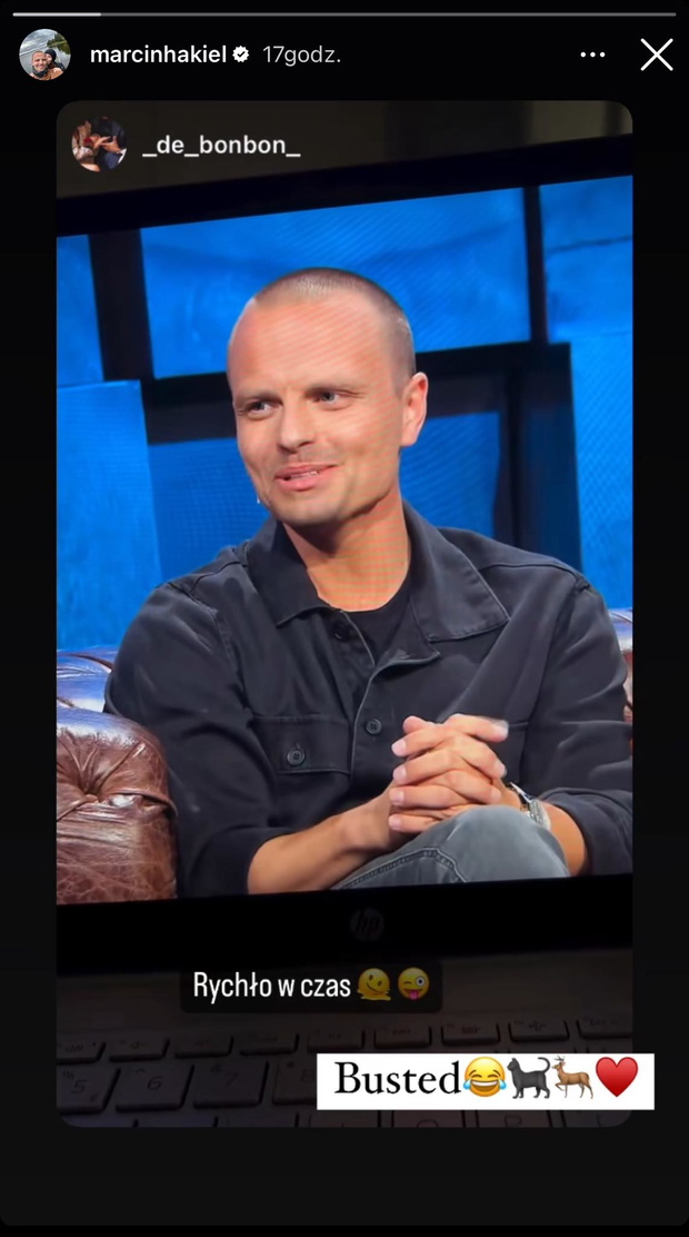 Marcin Hakiel już po ślubie?