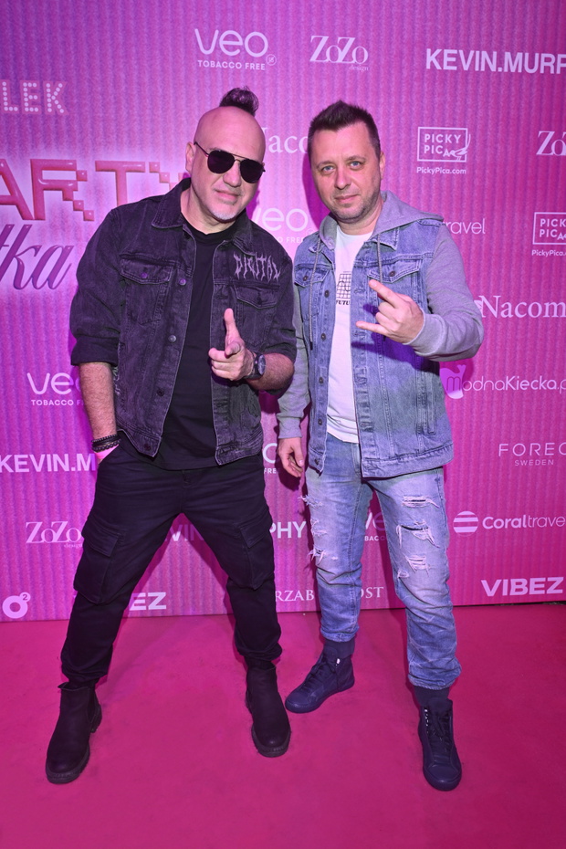 Szymon Wydra na Pudelek Pink Party