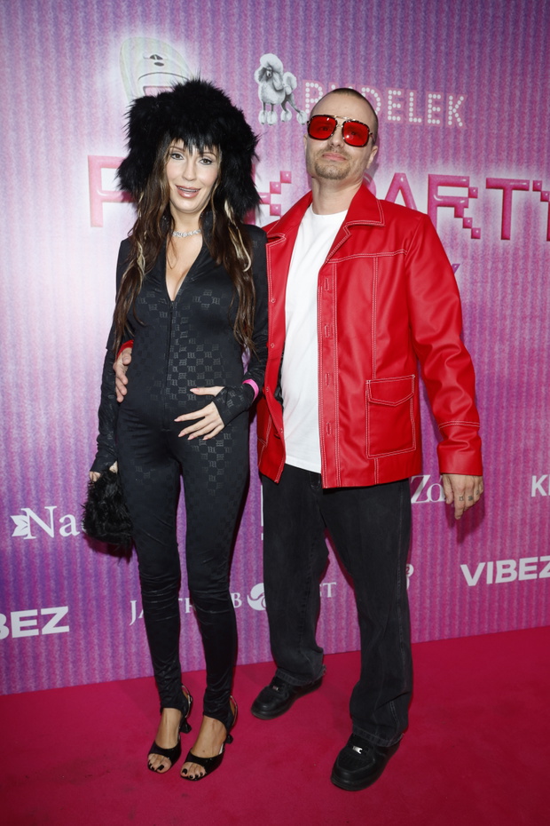 Marcin Hakiel i Dominika na urodzinach Pudelka