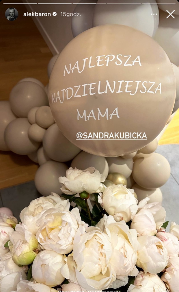 Alek Baron przygotował niespodziankę dla Sandry