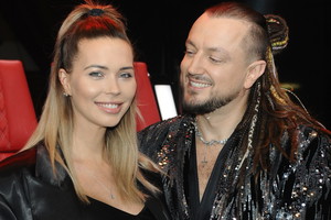 Sandra Kubicka i Aleksander Milwiw-Baron