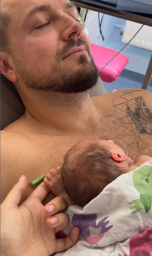 Sandra Kubicka i Aleksander Milwiw-Baron