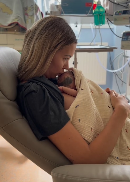 Sandra Kubicka i Aleksander Milwiw-Baron