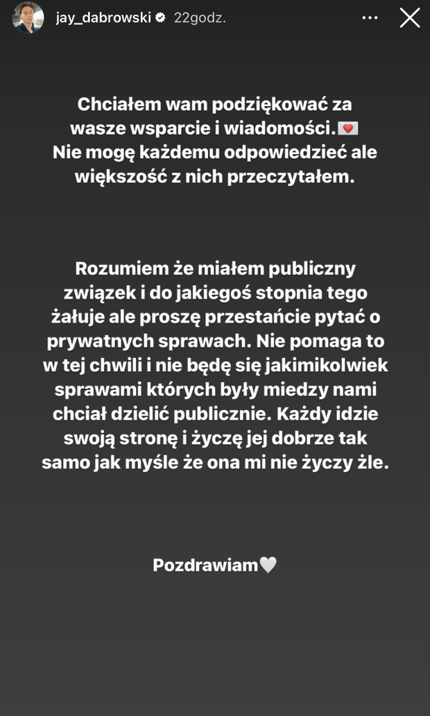 Jay z Hotelu Paradise oświadczenie