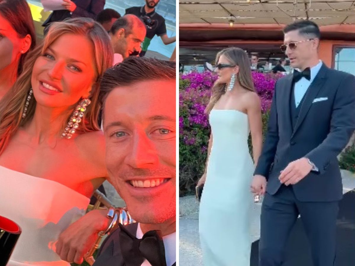 Ania i Robert Lewandowscy